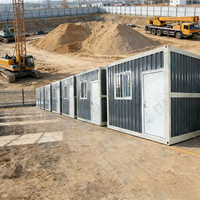 Maison conteneur pliable en acier galvanisé FLKT, installation rapide en 4 minutes, prête à l'emploi, préfabriquée, modulaire, petite maison pliable