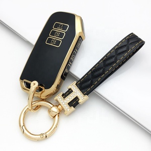 Funda de TPU para llave de coche, carcasa suave de oro para <span class=keywords><strong>Kia</strong></span> <span class=keywords><strong>Sportage</strong></span> <span class=keywords><strong>2023</strong></span>, <span class=keywords><strong>Kia</strong></span> Ray, Sorento, Soul, Telluride, Cerato 2020, K5, K8, 2022 - Product Image 2