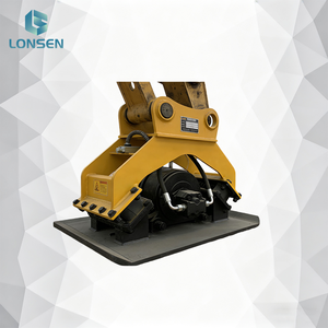 Compactadora de Placas Hidráulica Estándar LS04 Antideslizante, Operación Segura en Pendientes Empinadas - Product Image 4