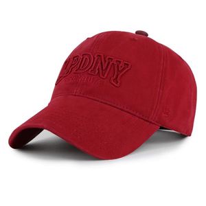 Casquette de baseball unisexe 6 panneaux en pur coton, sportive, anti-UV, broderie 3D, effet amincissant, calotte souple, été, lettres métalliques surélevées - Product Image 2