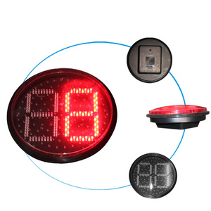 Feux de circulation de haute qualité 300 mm rouge vert <span class=keywords><strong>2</strong></span> modules avec rouge vert jaune 3 couleurs <span class=keywords><strong>1</strong></span> module minuterie de compte à rebours feux de circulation <span class=keywords><strong>LED</strong></span> - Product Image 5