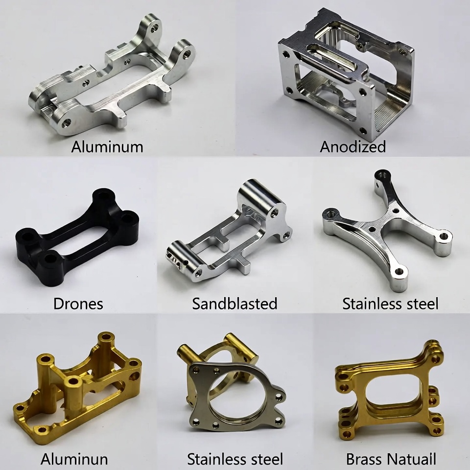 Shenzhen Factory Custom Precision Metal Components CNC Turning Milling Services CNC Aluminum Steel Prototype Machining Parts