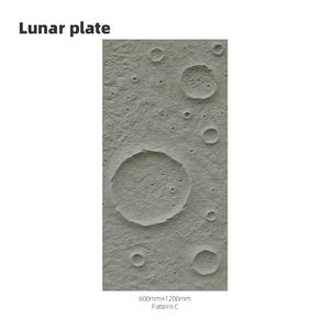 Panneaux en pierre lunaire PU, plusieurs tailles, imperméables, ignifuges, résistants aux UV, pour la décoration murale intérieure et extérieure des villas - Product Image 3