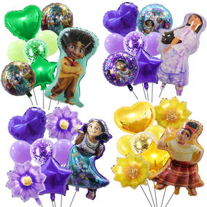 Venta al por mayor de dibujos animados de 18 pulgadas Magic Full House película de aluminio Encanto globo <span class=keywords><strong>Isabella</strong></span> animación <span class=keywords><strong>cumpleaños</strong></span> fiesta decoración Globos - Product Image 1