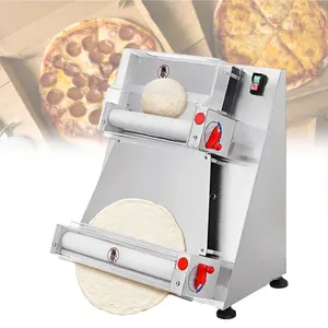 Commercial Automatic Electric Table Top Pastry Forming Machine Pizza Dough Sheeter Roller Machine for Home use