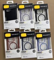 Coque de téléphone portable transparente magnétique Otter Defender XT Box pour iPhone 15 Pro Max et iPhone 17 Pro Max