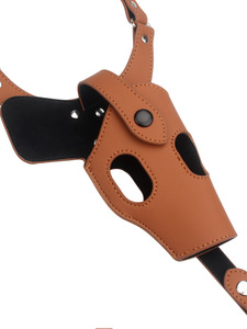 Funda táctica oculta para hombro y axila, estilo hockey, de cuero vacuno, seguridad 6x superior, para diestros - Product Image 6