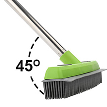 Removedor de pelo de mascotas portátil de alta resistencia, alfombra, piso, <span class=keywords><strong>escoba</strong></span> telescópica, escobilla de goma de silicona, limpieza suave - Product Image 3