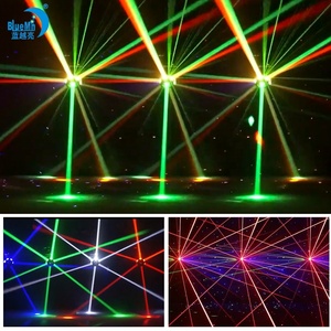 2024 New Arrival 120 Wát 7 mắt RGBW LED xoay Laser di chuyển đầu ánh sáng Đảng chiếu sáng Disco đèn trang trí cho các sự kiện - Product Image 4