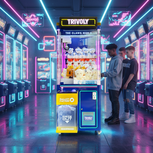 Macchina da gioco arcade gru a braccio ad alte prestazioni con scheda madre avanzata per premi - Product Image 1