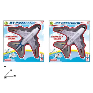Jet Passeggeri Avión de pasajeros con luces y música de 26 cm para niños mayores de 3 años - Product Image 2