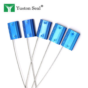 Scellé de câble en acier <span class=keywords><strong>YUSTON</strong></span> YTCS002 certifié ISO17712, résistance >3.5KN, pour camions lourds, remorques et citernes - Meilleures ventes - Product Image 2
