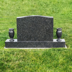 Quyang Ofrece Lápidas y <span class=keywords><strong>Monumentos</strong></span> de Granito Negro Chino Modernos, Tallados a Mano y Personalizados, con Garantía de 5 Años para Cementerios - Product Image 4