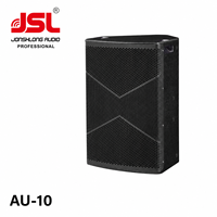 Moniteur de scène passif professionnel 15 pouces, enceinte de monitoring DJ 2 voies en forme de cale de sol 500W RMS pour performances live, OEM