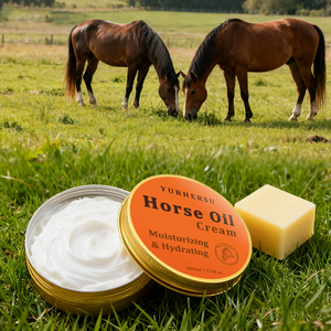 ครีมทาครีมน้ำมันม้าสำหรับผิวที่แตกต่างกันรอยแตกส้นเท้าแตกและผิวหนังที่เสียหายครีมผื่นผ้าอ้อมบริการ OEM - Product Image 6