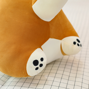 Vente directe d'usine, jouet en peluche pour chiot en coton PP dodu, peluche douce <span class=keywords><strong>Shiba</strong></span> Inu, coussin en peluche en forme d'animal - Product Image 6