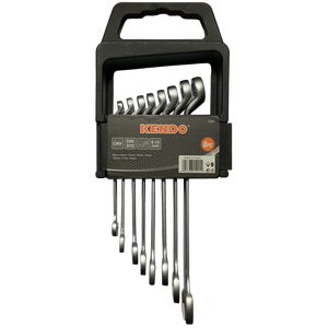Kendo ชุดประแจรวม8ชิ้น, รองรับ8-19มม. สำหรับการใช้งานเครื่องมือกลึง - Product Image 1