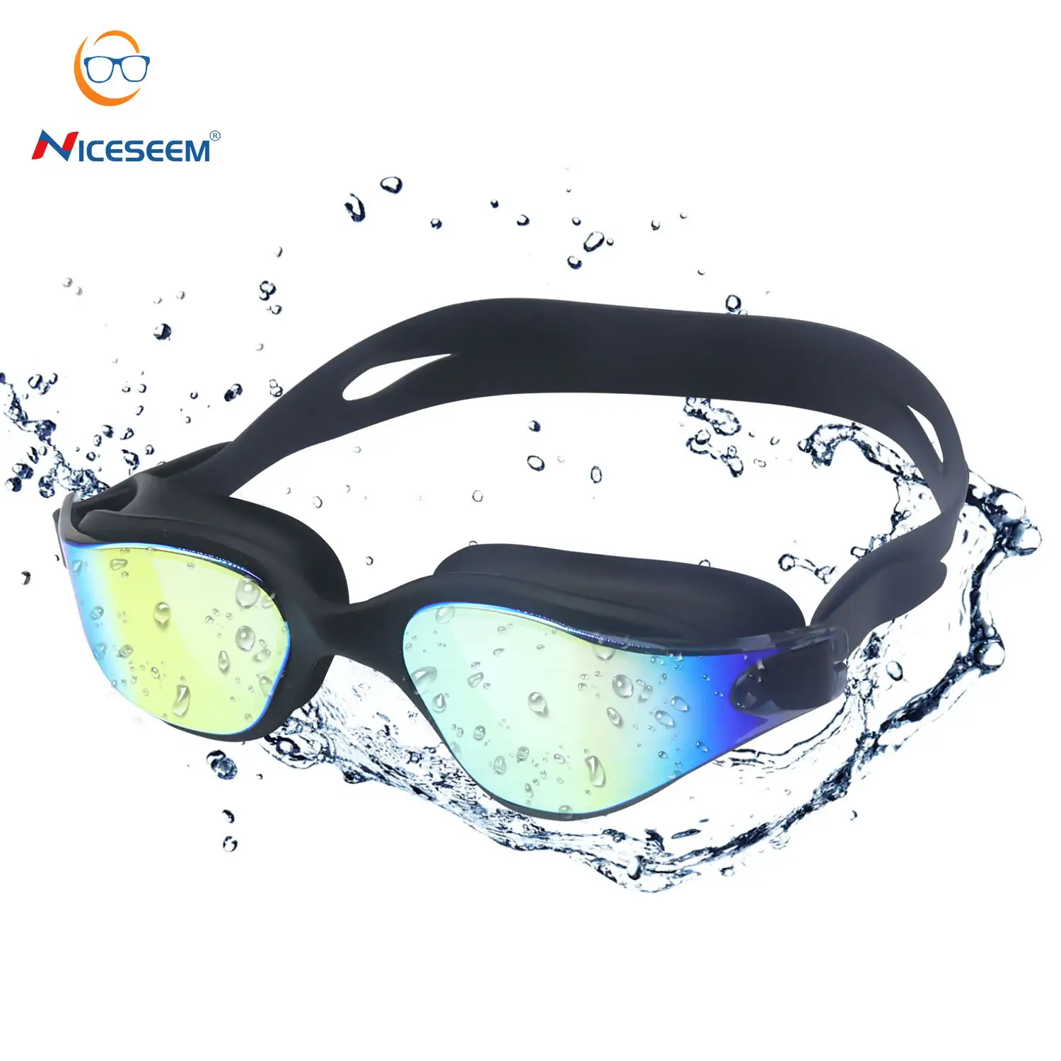 Nieuwe Ster Beste Race Zwembril Voor Volwassenen Open Water Outdoor Gespiegelde Triatlon Zwembril