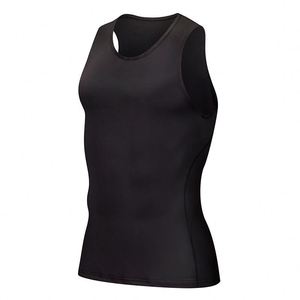 Chaleco ajustado informal para hombre, Top de gimnasio de secado rápido para correr, entrenamiento en pista, ropa interior térmica de capa Base para otoño, tejido - Product Image 3