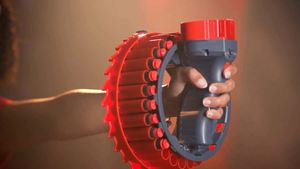 Jouet lanceur de fléchettes entièrement automatique et à tir rapide, compatible avec les fléchettes Elite pour enfants - Product Image 3