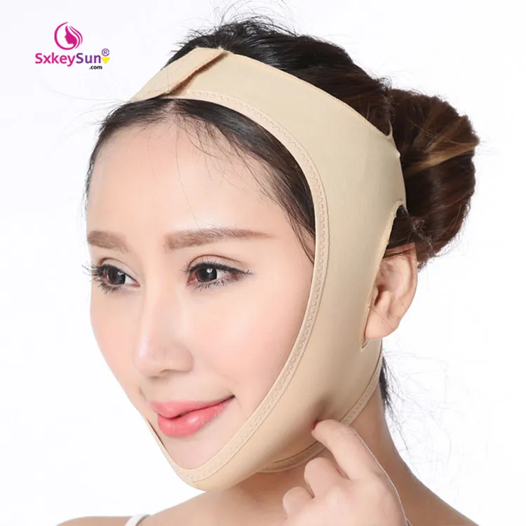 Facial Thin Face Slimming Bandage Skin Care Belt Shape And Lift Reduce Double Chin Thining Band