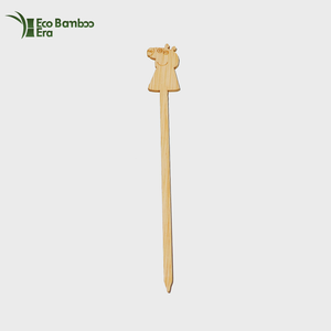 Tre <span class=keywords><strong>BBQ</strong></span> xiên chim trang trí nội thất Tùy chỉnh hình dạng dùng một lần Cocktail Picks cà phê stirrers cấp thực phẩm Trái Cây Picks xiên - Product Image 2