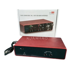 Interface audio <span class=keywords><strong>Scarlett</strong></span> 2i2 avec alimentation USB, 2 sorties, aucun adaptateur externe nécessaire pour la configuration à domicile et l'enregistrement sur site - Product Image 3