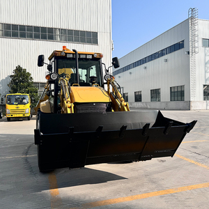 รถแบคโฮตักดินคุณภาพสูงรุ่นใหม่ ขับเคลื่อน 4 ล้อ มัลติฟังก์ชั่น มินิแทรกเตอร์ แบคโฮ ลอร์เดอร์ - Product Image 6