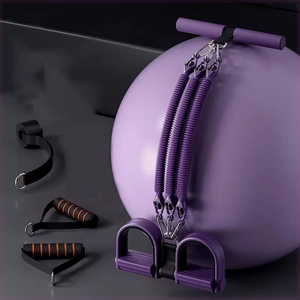 ชุดเครื่องดึงเท้าอุปกรณ์ออกกำลังกายในร่มแบบมัลติฟังก์ชันป้องกันการแตกหัก4ท่อ - Product Image 6