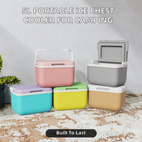 Glacière alimentaire économique personnalisable de 5 L - Glacière de camping portable imperméable avec maintien de la glace pendant 48 heures