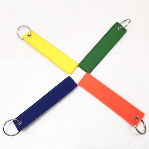 Llavero de poliéster jacquard tejido de alta calidad, correa duradera para coche/bolso/llaves de marca - Product Image 4