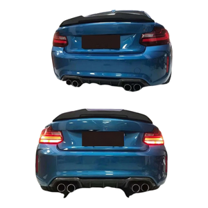 DOS MP fibra de carbono difusor trasero rendimiento actualización cuerpo Kit <span class=keywords><strong>Tuning</strong></span> deportes accesorios para B MW F87 M2/F87 M2C 2016-2021 - Product Image 6