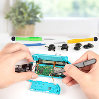 1 Buah Tombol Joycon untuk Switch 3D Analog Joystick Thumb Grip Pengganti Thumb Stick untuk Switch Lite Controller Repair Part