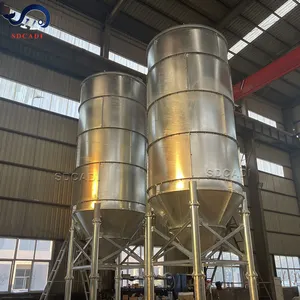 SDCAD customized bolted 20-2000 ton cement silo with Silo Top Pulse Back Blow Dust Collector