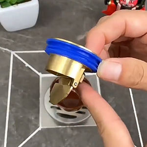 Dispositif <span class=keywords><strong>anti</strong></span>-odeur pour tuyau de vidange de salle de bain, bloqueur d'odeur pour drain de sol, couvercle d'étanchéité, <span class=keywords><strong>clapet</strong></span> <span class=keywords><strong>anti</strong></span>-retour universel - Product Image 4