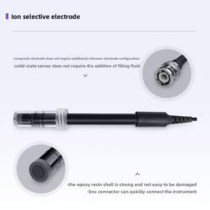 Medidor de Iones Portátil, Analizador de PH, F, Cl, NH4, <span class=keywords><strong>NO3</strong></span>, <span class=keywords><strong>Na</strong></span>, Cu, Cl, Ca, Br con Detector ATC, CE, ISO para Tratamiento de Agua Ambiental y Agricultura - Product Image 4