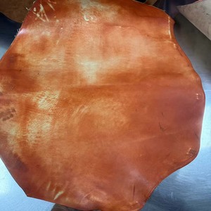 Cuero de piel de cadera de caballo italiano, curtido vegetalmente, con acabado efecto espejo, anti-pilling, para calzado, tipo <span class=keywords><strong>Cordovan</strong></span> - Product Image 6