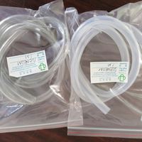 Tube d'eau en plastique flexible 2mmIDx4mmOD tuyau en caoutchouc de silicone médical pompe péristaltique Tube en silicone raccords de tuyau de pompe d'aquarium