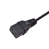1m 1.5m 1.8m 2m AU Standard SAA Approval 3 Pin Prong Plug IEC320 C19 Connector Cable
