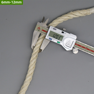 प्राकृतिक सुपर सफेद 6mm-12mm बिल्ली Scratching पोस्ट पेड़ प्रतिस्थापन के लिए एक प्रकार का पौधा रस्सी प्राकृतिक सुतली एक प्रकार का पौधा रस्सी - Product Image 2