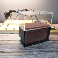 Cage en acrylique pour insectes, conteneur de ferme pour fourmis, nid détachable à aimant