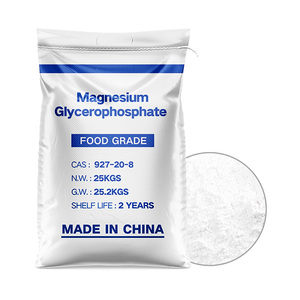 Yüksek Saflıkta %99 Gıda Sınıfı Magnezyum Gliserofosfat 25kg CAS 927-20-8 C3H9MgO6P Gıda Katkı Maddesi Magnezyum Takviyesi için - Product Image 1