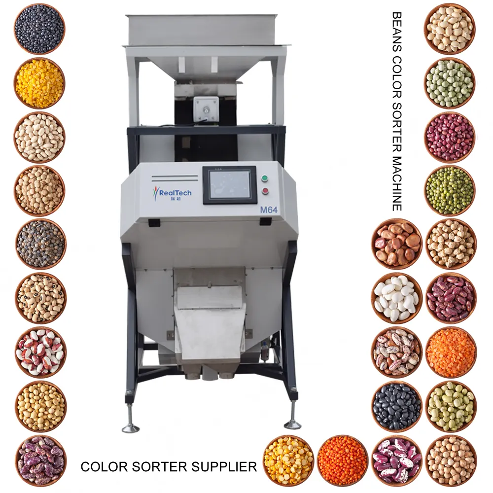 2022 Venda quente Classificador de cores de arroz Trigo Arroz Classificador de cores Separador de arroz Trigo Máquina de classificação