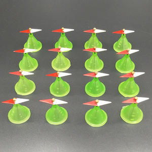 16 sets of rhombus-shaped small magnetic needles (10 sets of 40mm and 50mm) for teaching, transparent plastic compasses, small - Product Image 1