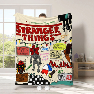 Nouvelle Couverture en Peluche « Contes Étranges » en Gros – Douce, Confortable, en Polaire et Flanelle, Idéale pour la Décoration de Chambre, les Couvertures de Lit, de Canapé, les Siestes, les Voyages et les Voitures - Product Image 1