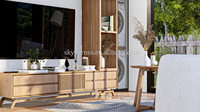 Maison conteneur mobile en bois de luxe de 20 pieds Villa préfabriquée chambre à coucher pour salle de bain extérieure cuisine bureau à domicile