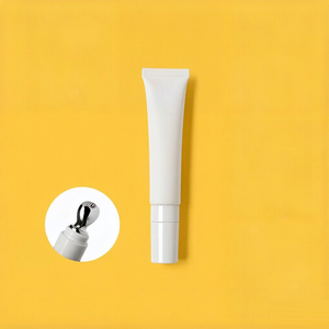 Tube en plastique mat de 15g/15ml avec applicateur à capuchon à vis en alliage de zinc pour gloss à lèvres de luxe, impression offset/sérigraphie - Product Image 3