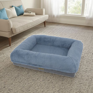 Memory Foam <span class=keywords><strong>Dog</strong></span> Square Bettdecke Abnehmbares Kissen Pet <span class=keywords><strong>Dog</strong></span> <span class=keywords><strong>Bed</strong></span> Weiche und wärmende Pet Betten - Product Image 2