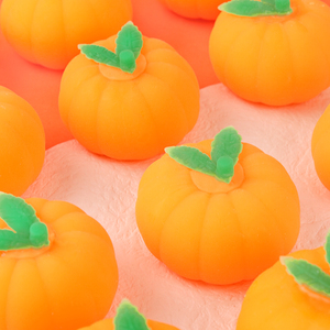 Promotional Shape TPR Stress Reliever Fidget Toy Pumpkin Squishy Toy Halloween Pumpkin <b>EVA</b> Filled Slow Rebound Moldable Toy - Product Image 2