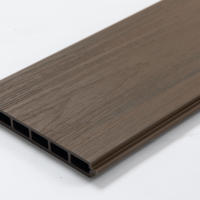 UV-bestendig modern WPC co-extruded schuttingpaneel buiten composiet voor tuindecoratie en privacybescherming